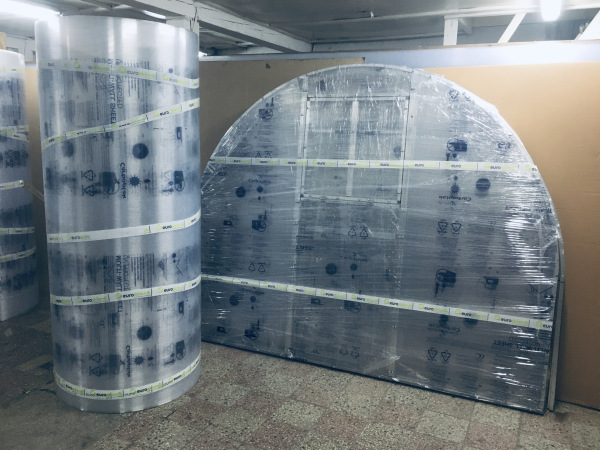 Pred-montáž čiel skleníka 1