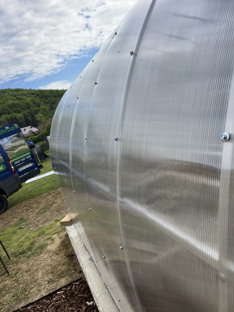 Realizácia skleníka 4