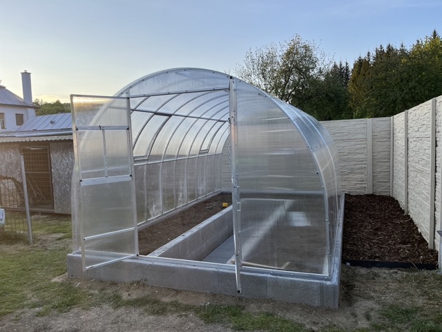 Realizácia skleníka 1