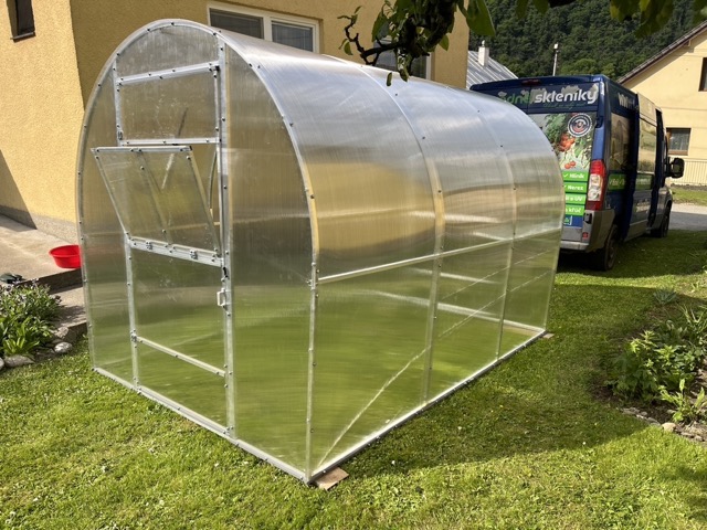 Realizácia skleníka 4